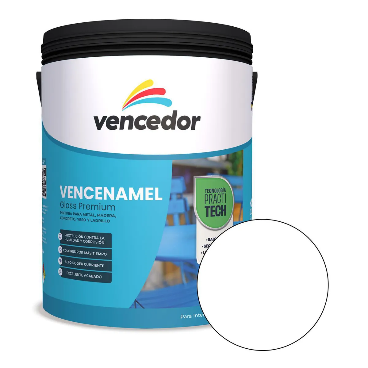 VENCEDOR - Gloss Brillante Vencedor Practitech Base Profundo 3.6 Litros.