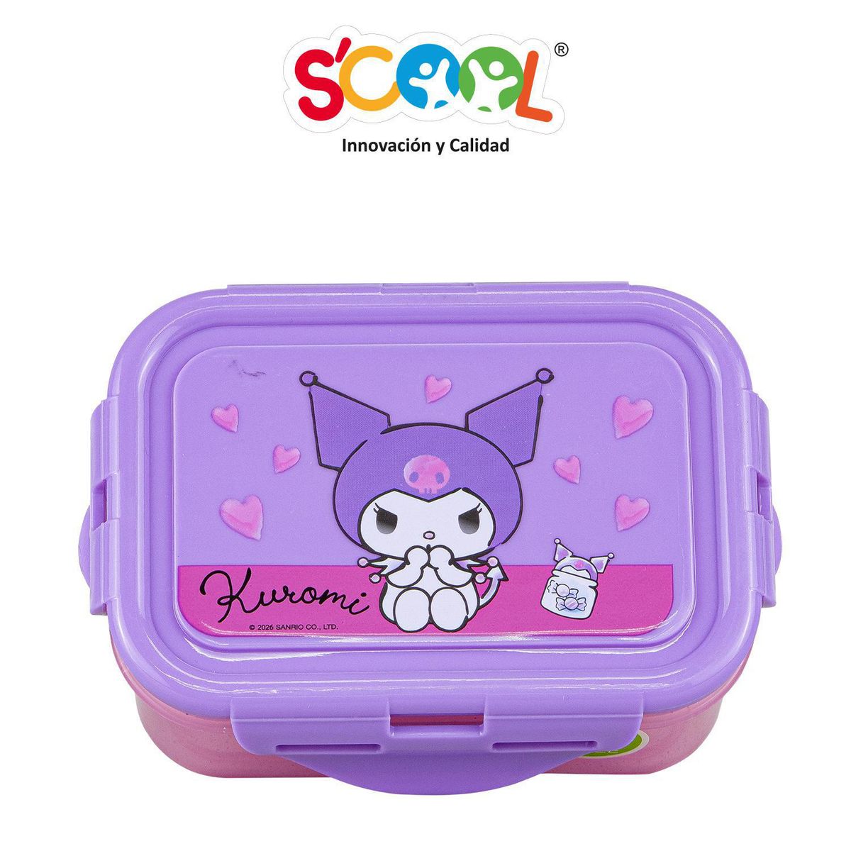 SCOOL - Taper Rectangular 350ml Kuromi.
