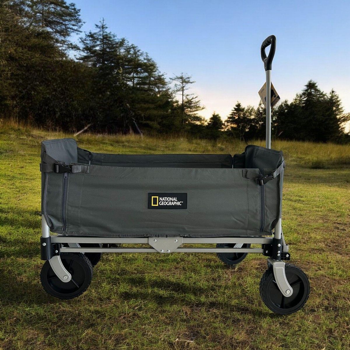 NATIONAL GEOGRAPHIC - Carro Plegable Copper 45x55x80cm Gris