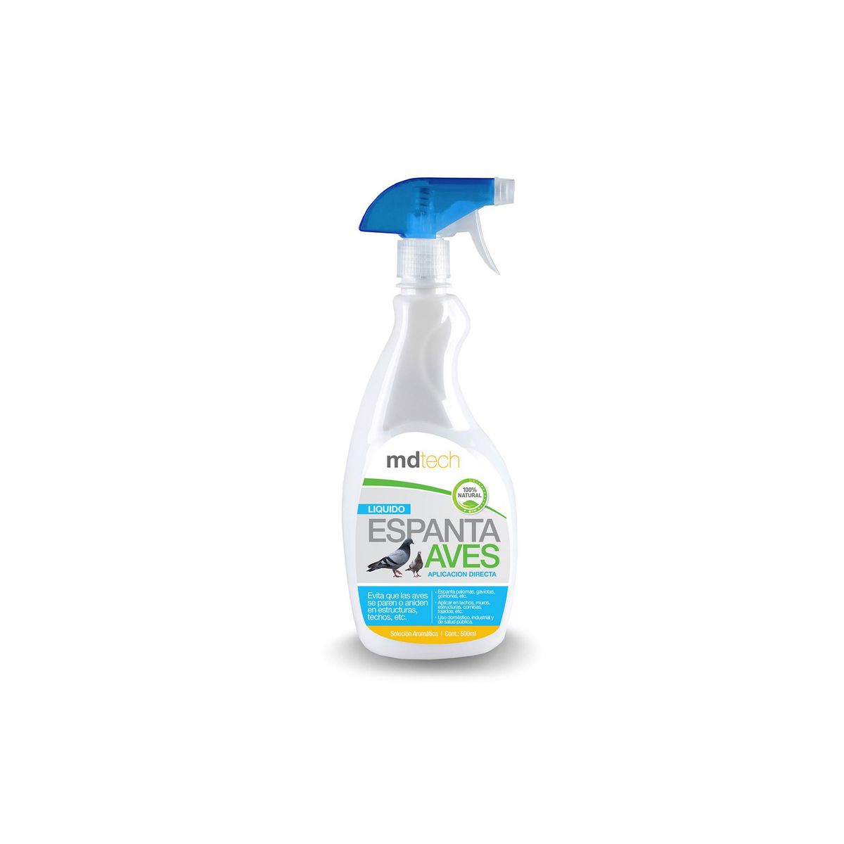 Líquido Repelente De Aves 500 ml, marca MDTECH - Foto Principal