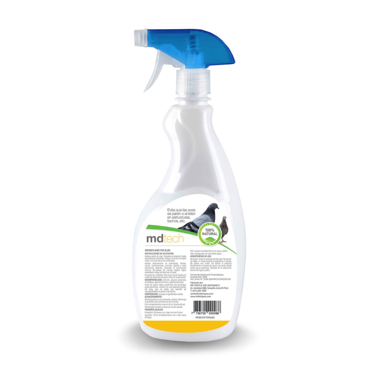 Líquido Repelente De Aves 500 ml, marca MDTECH - Foto 2