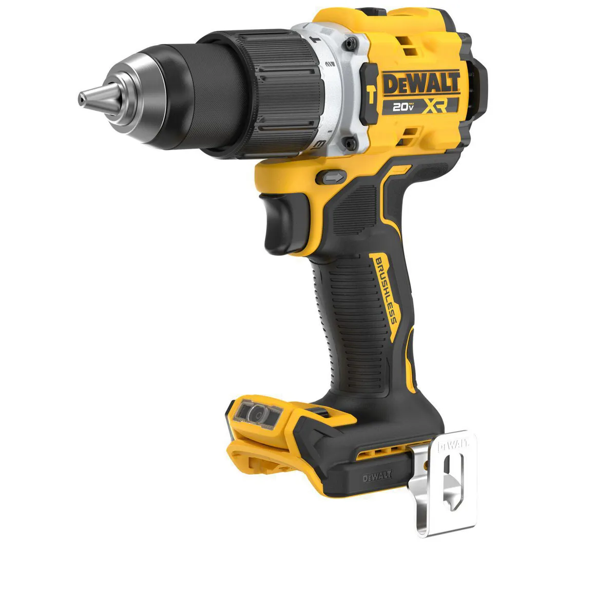 DEWALT - Taladro atornillador percutor 1/2" 20V MAX XR (Baretool).