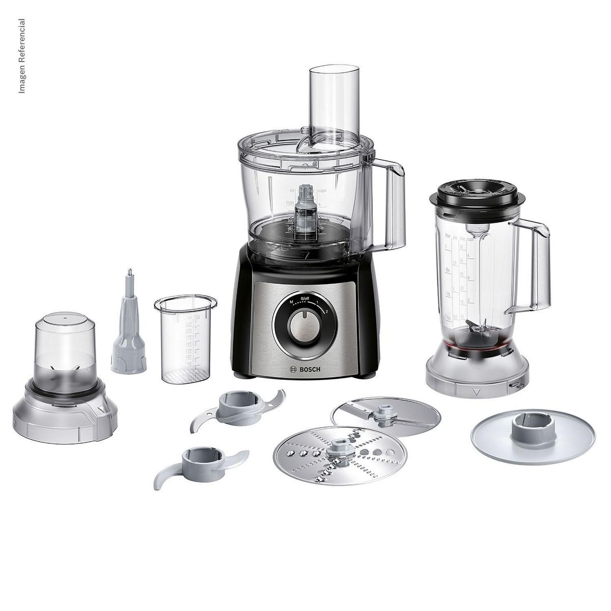 BOSCH - Procesador de Alimentos 900W Negro MCM3PM386