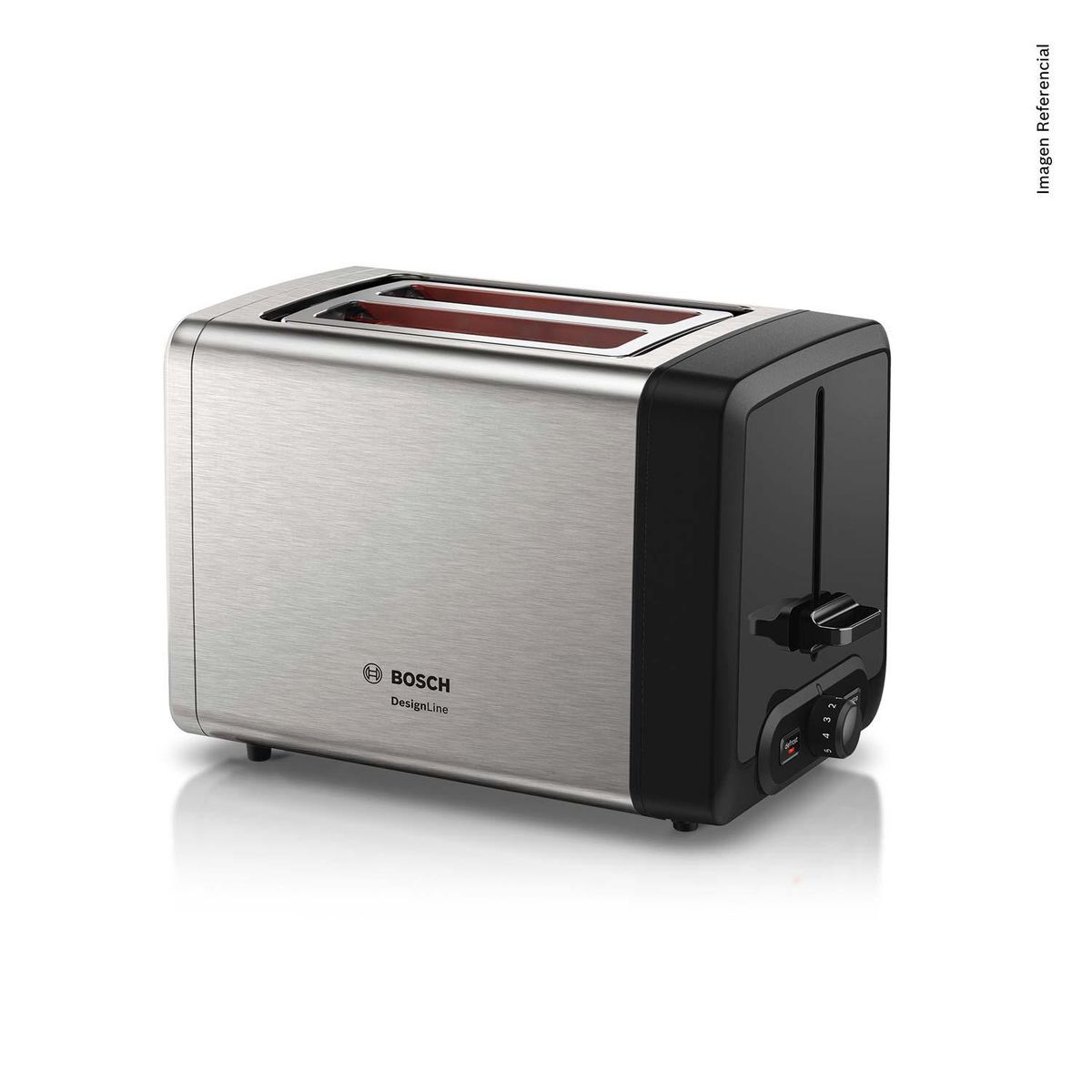 BOSCH - Tostadora 2 Rebanadas Acero Inoxidable TAT4P420