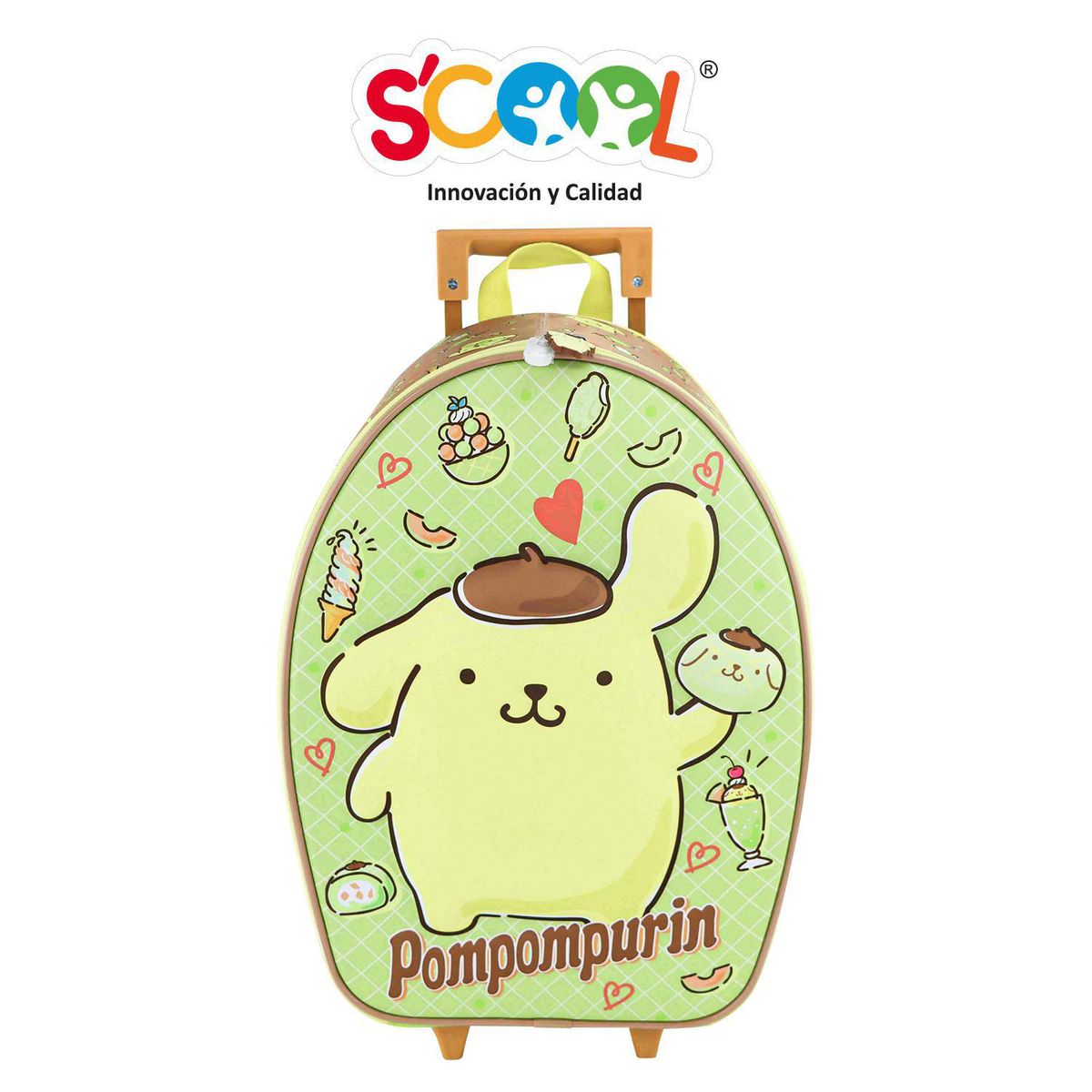 SCOOL - Maleta Niña Set 3 Piezas Pompompurin