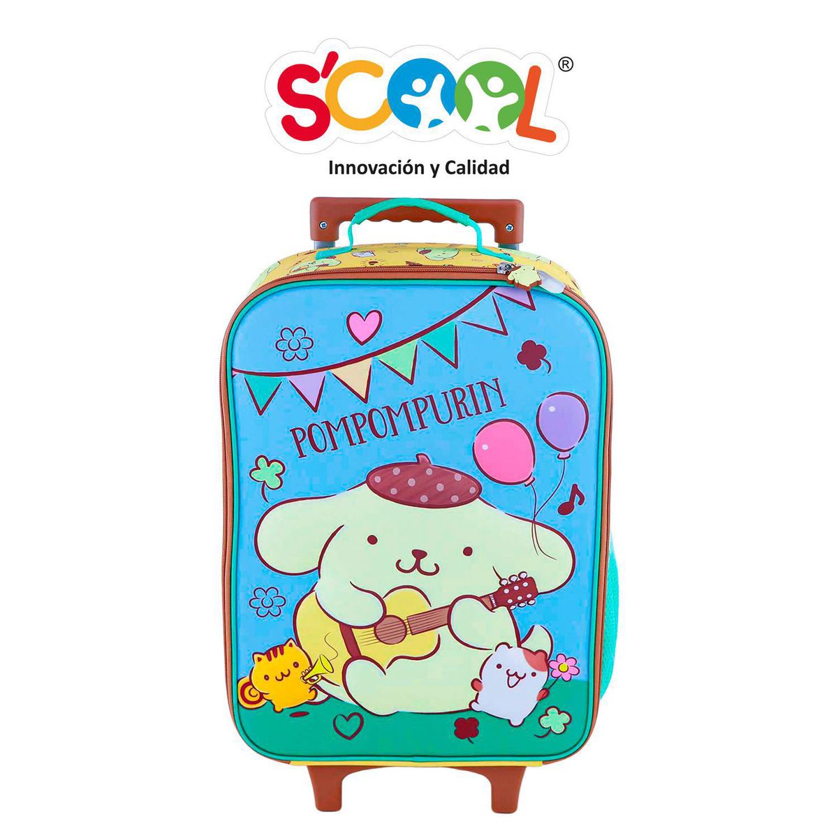 SCOOL - Maleta Niña Set 3 Piezas Pompompurin
