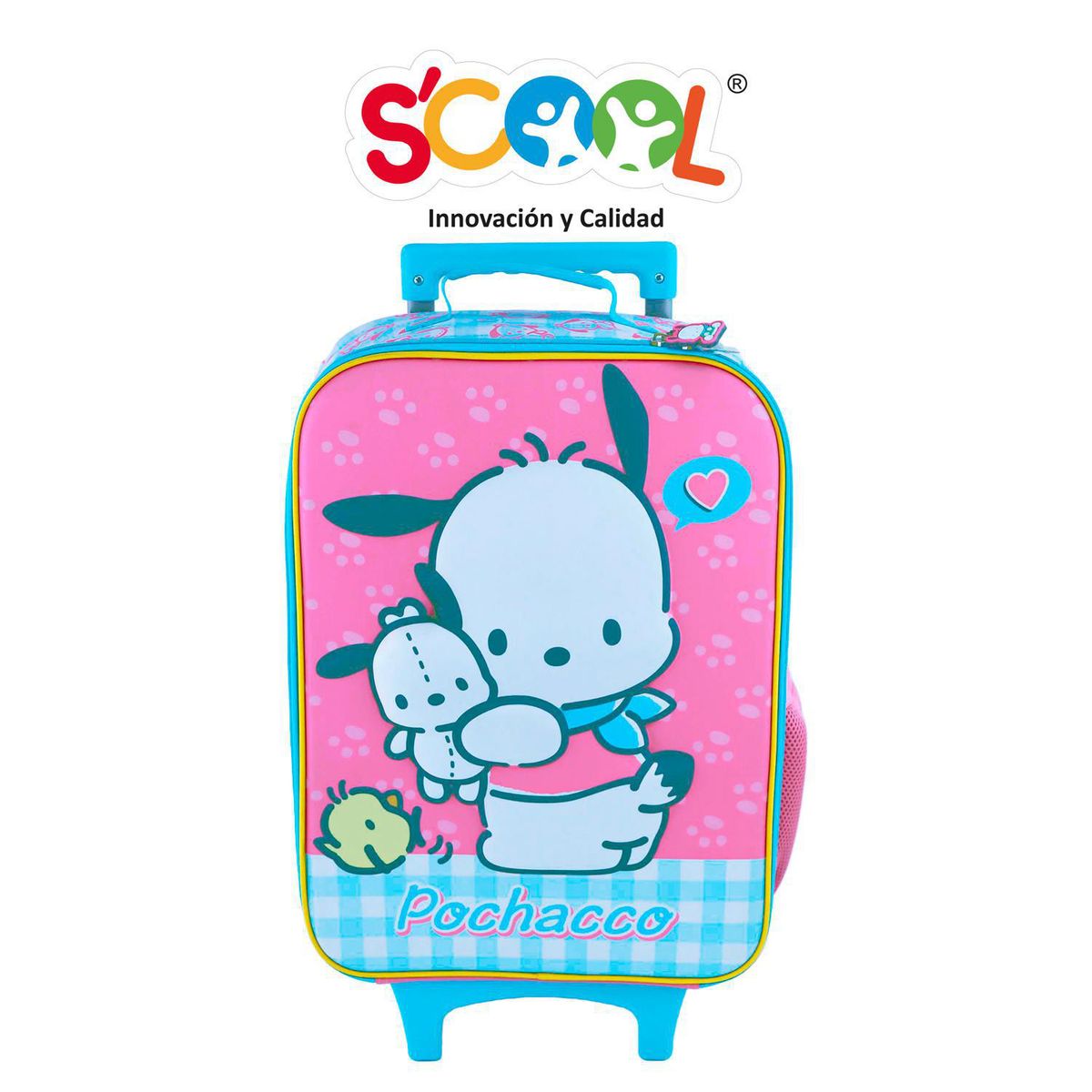 SCOOL - Maleta Niña Set 3 Piezas Pochacco