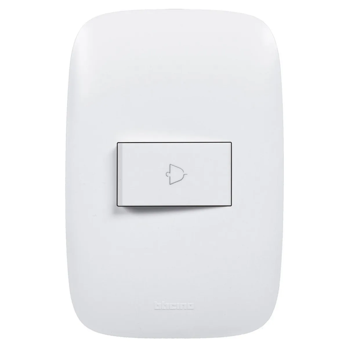BTICINO - Pulsador Timbre Domino Sencia Blanco