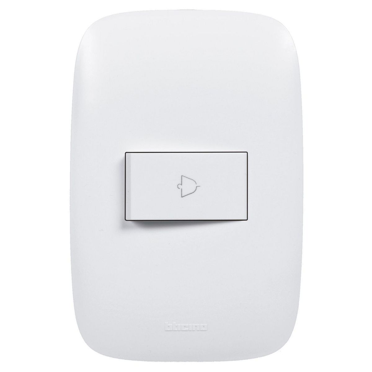 BTICINO - Pulsador Timbre Domino Sencia Blanco