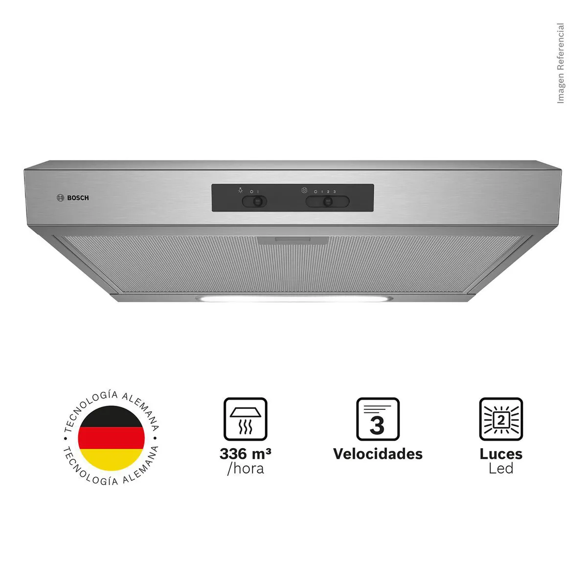 Bosch - Campana Convencional 60cm DUL63CA50V