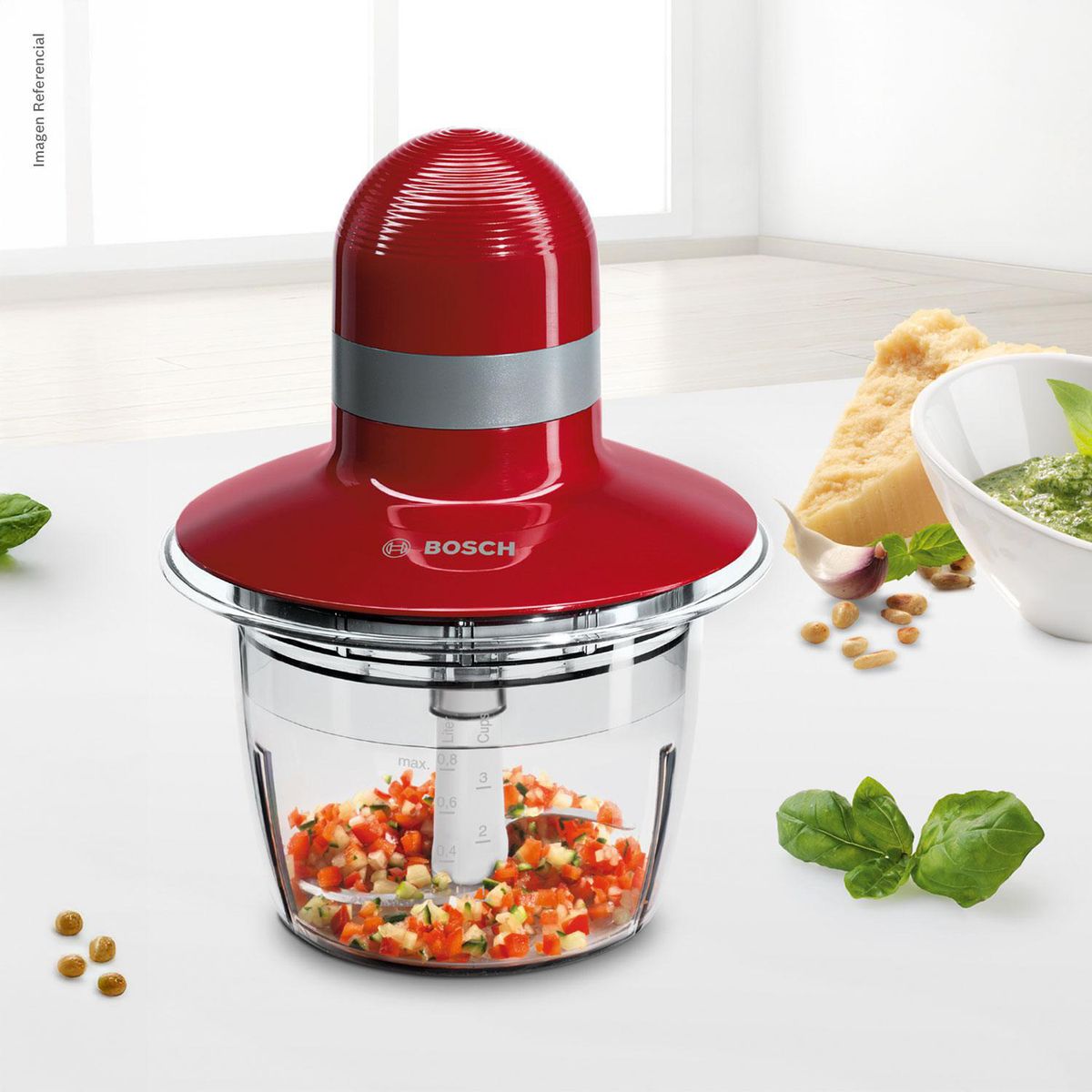 BOSCH - Picador Universal MMR08R2 Rojo