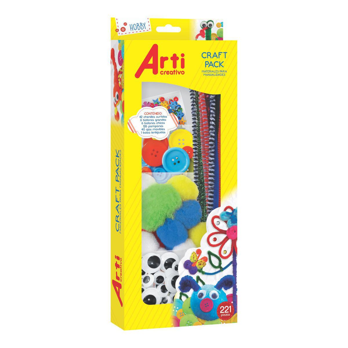 ARTI CREATIVO - Accesorios para Manualidades Craft Set.