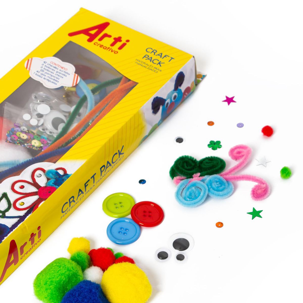 ARTI CREATIVO - Accesorios para Manualidades Craft Set.