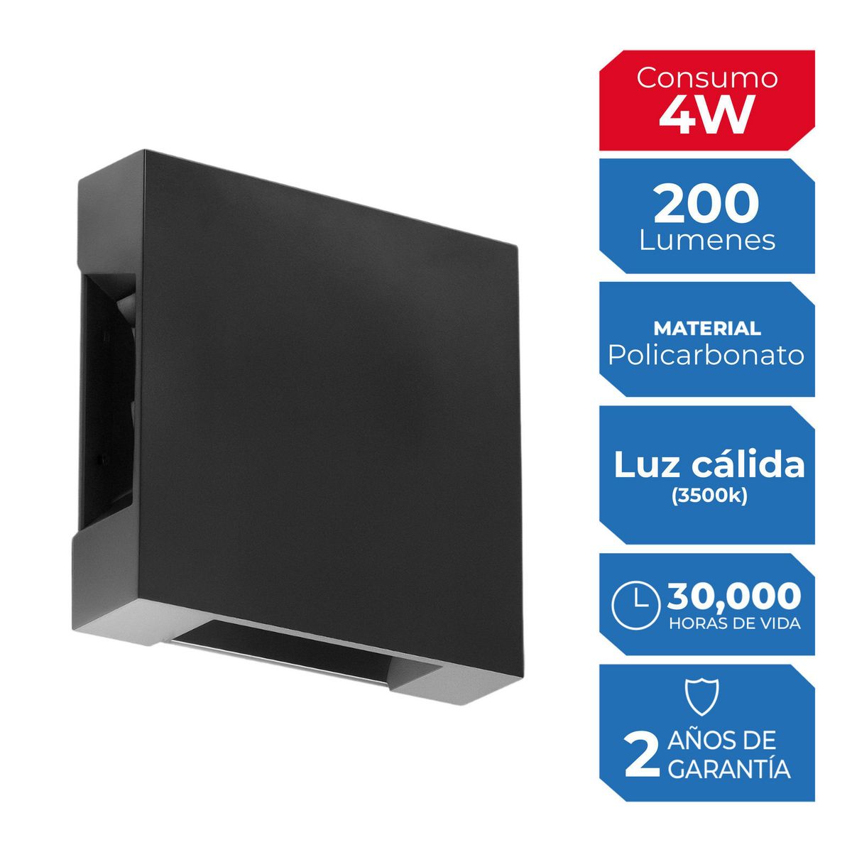 ILUMA - Aplique Estrella IP65.