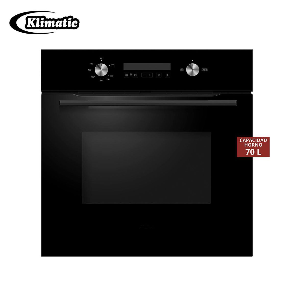 KLIMATIC - Horno Empotrable a Gas Bonn Black