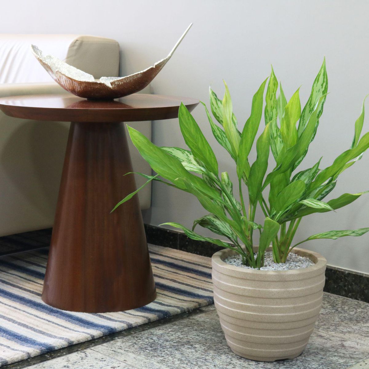 TRAMONTINA - Maceta Inca 38cm Arena