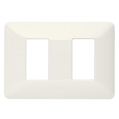 Placa Doble Matix Marfil