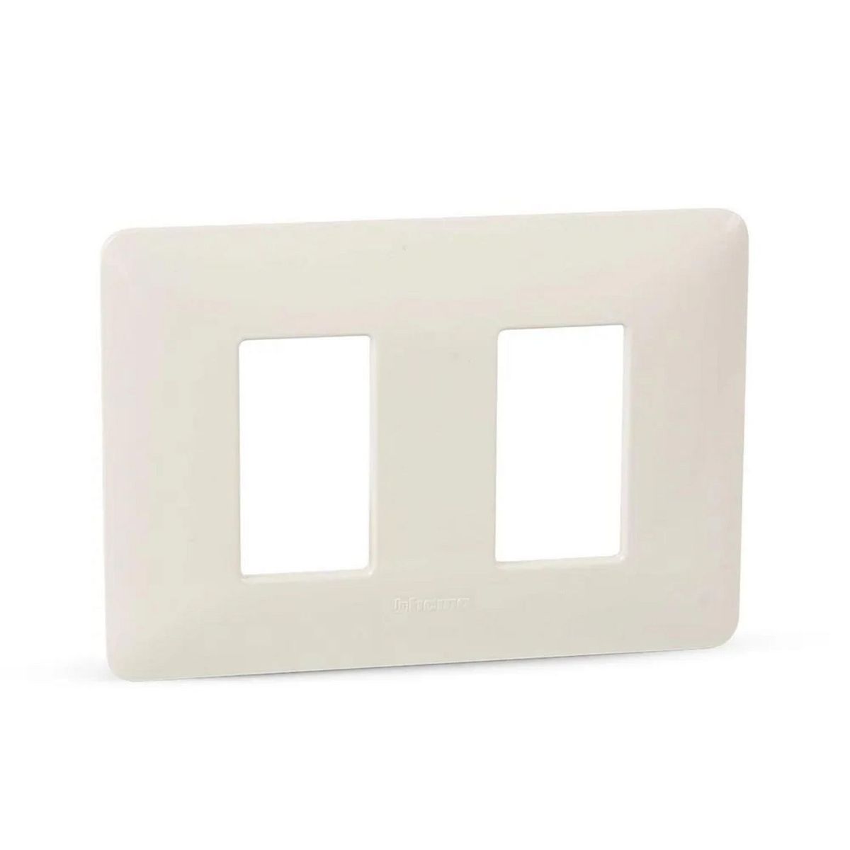 BTICINO - Placa Doble Matix Marfil