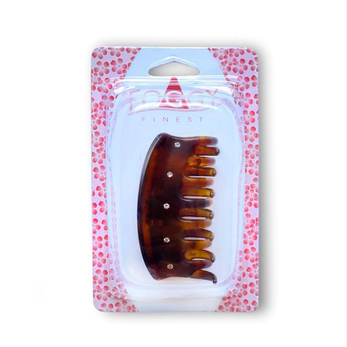  - Clip Pinza Grande Marrón.