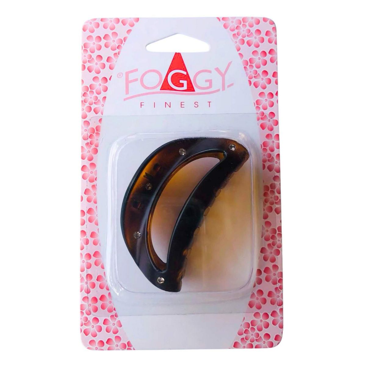  - Clip Pinza Mediano Marrón.