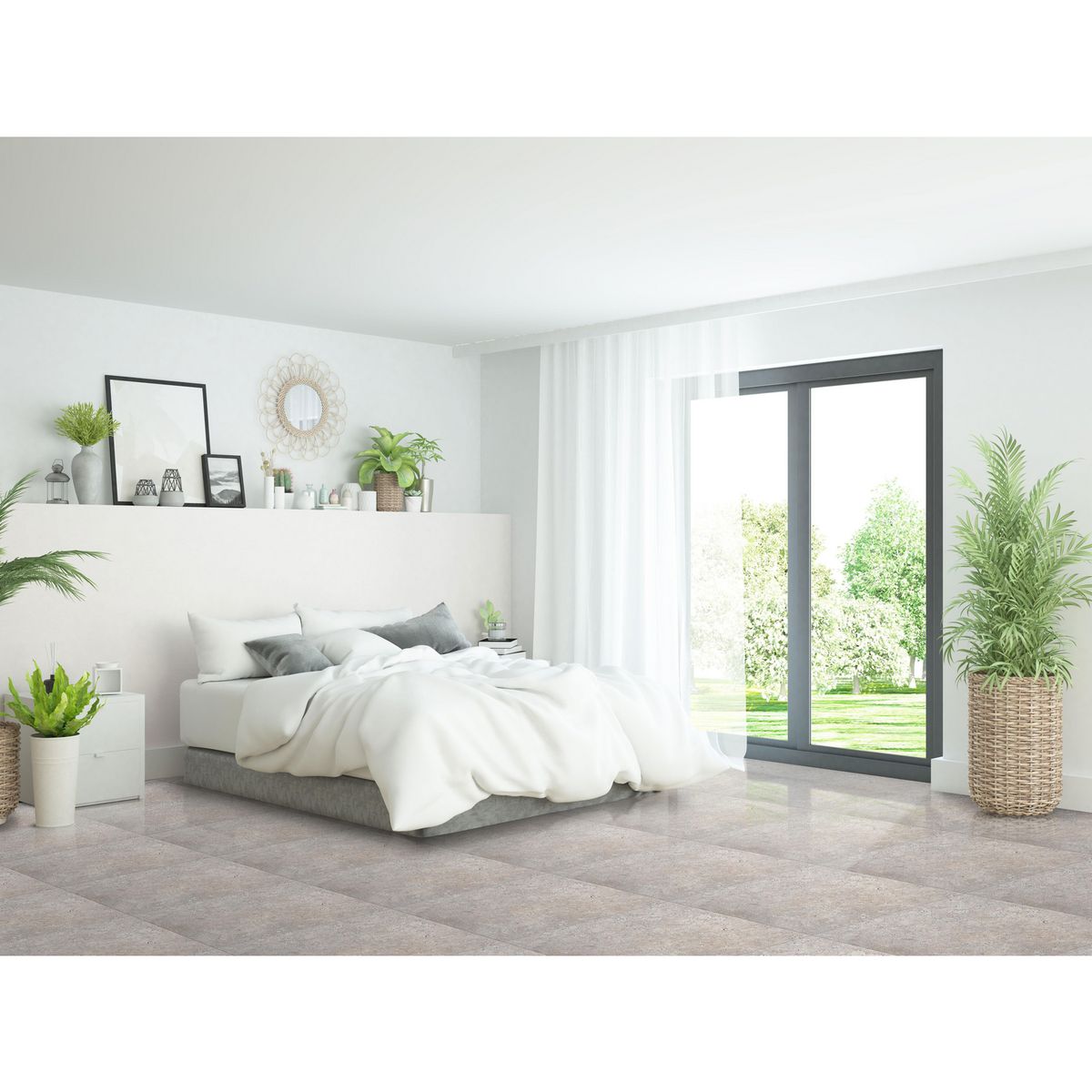 GALA - Cerámica Marmoladas Marmolizados Gris 46x46cm 1.9m2 .