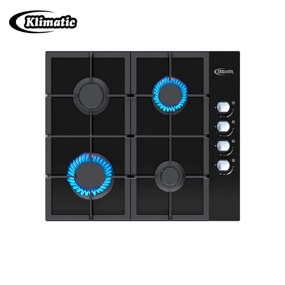 KLIMATIC - Cocina Empotrable a Gas 4 Quemadores Esslin..