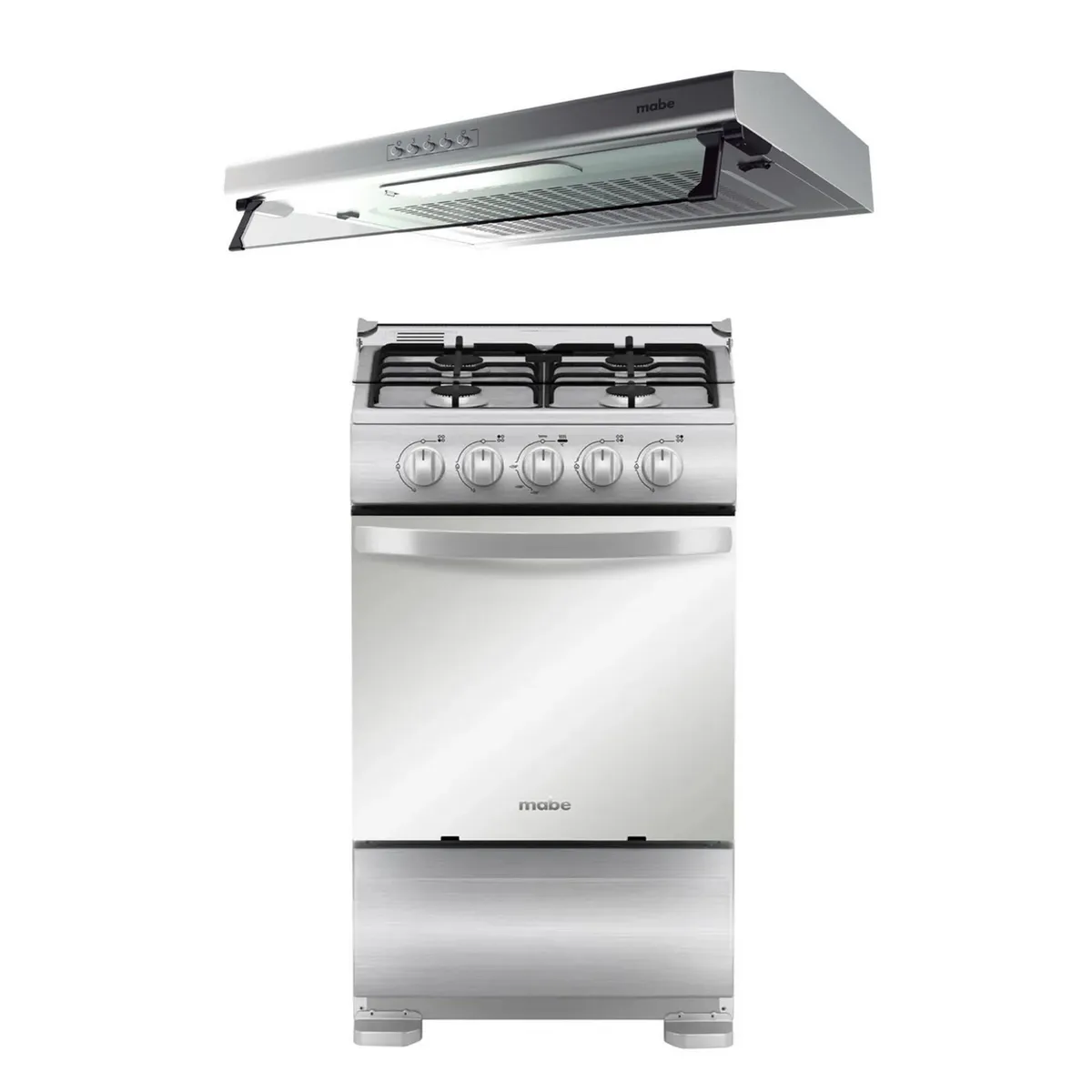 MABE - Combo Campana + Cocina de Piso CMU6020PI0-TX5110P2