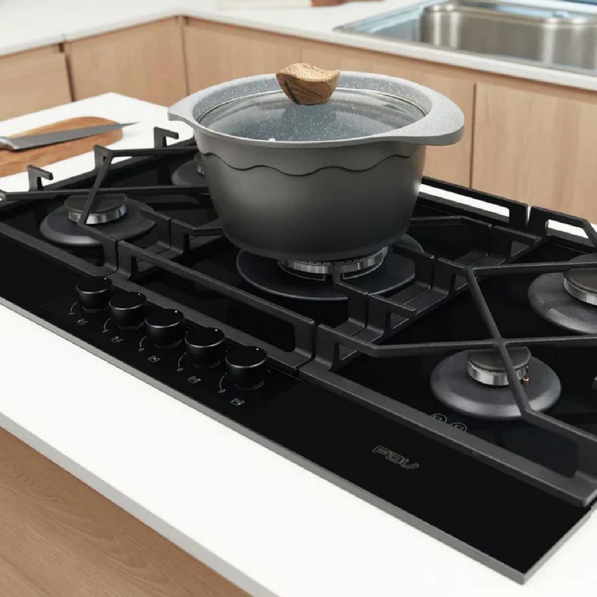 FDV - Encimera 5 Platos a Gas Signature 90 Litros GLP