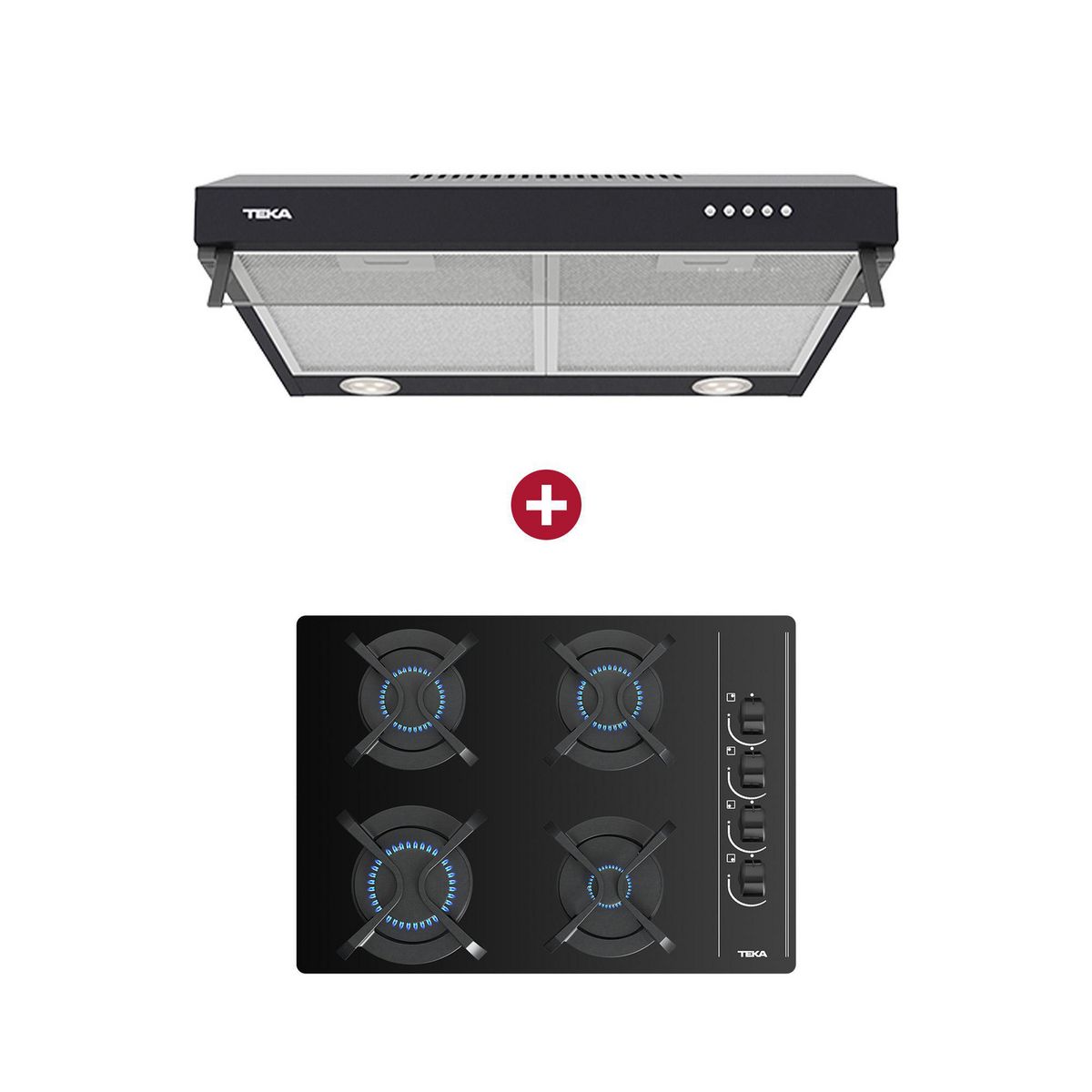 TEKA - Combo Cocina Empotrable GB64003 + Campana Extractora CX62120