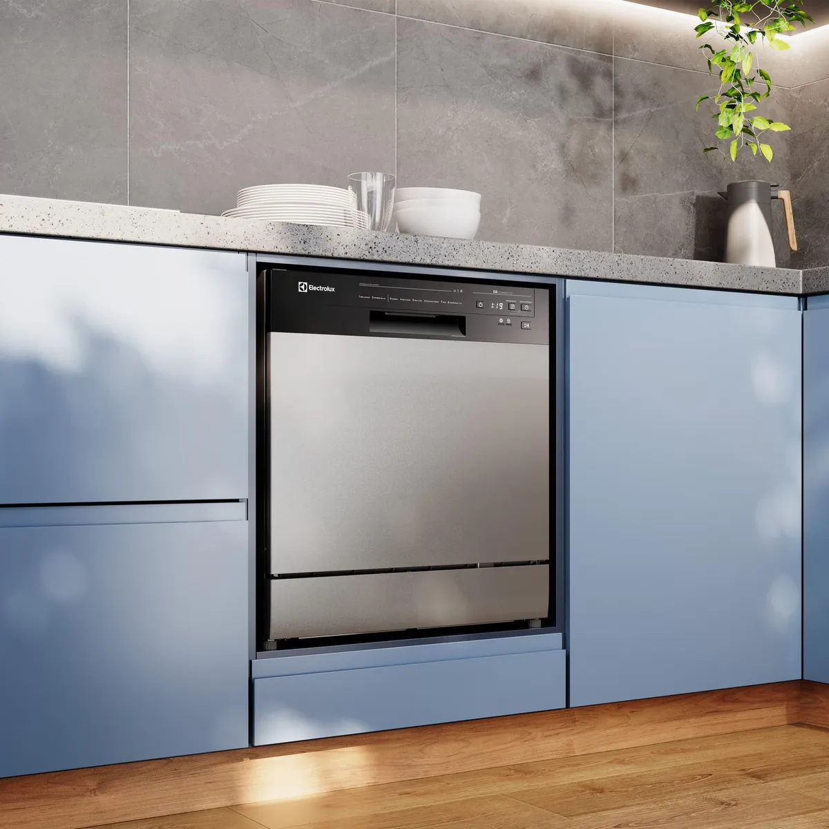 Electrolux - Lavavajillas 8 Sets 40 Cubiertos EHFF08E2MSBZG.