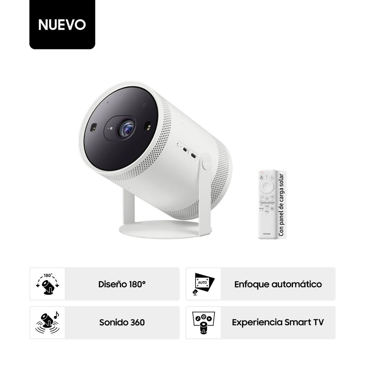 SAMSUNG - Proyector Portátil The Freestyle 2da Gen + Batería