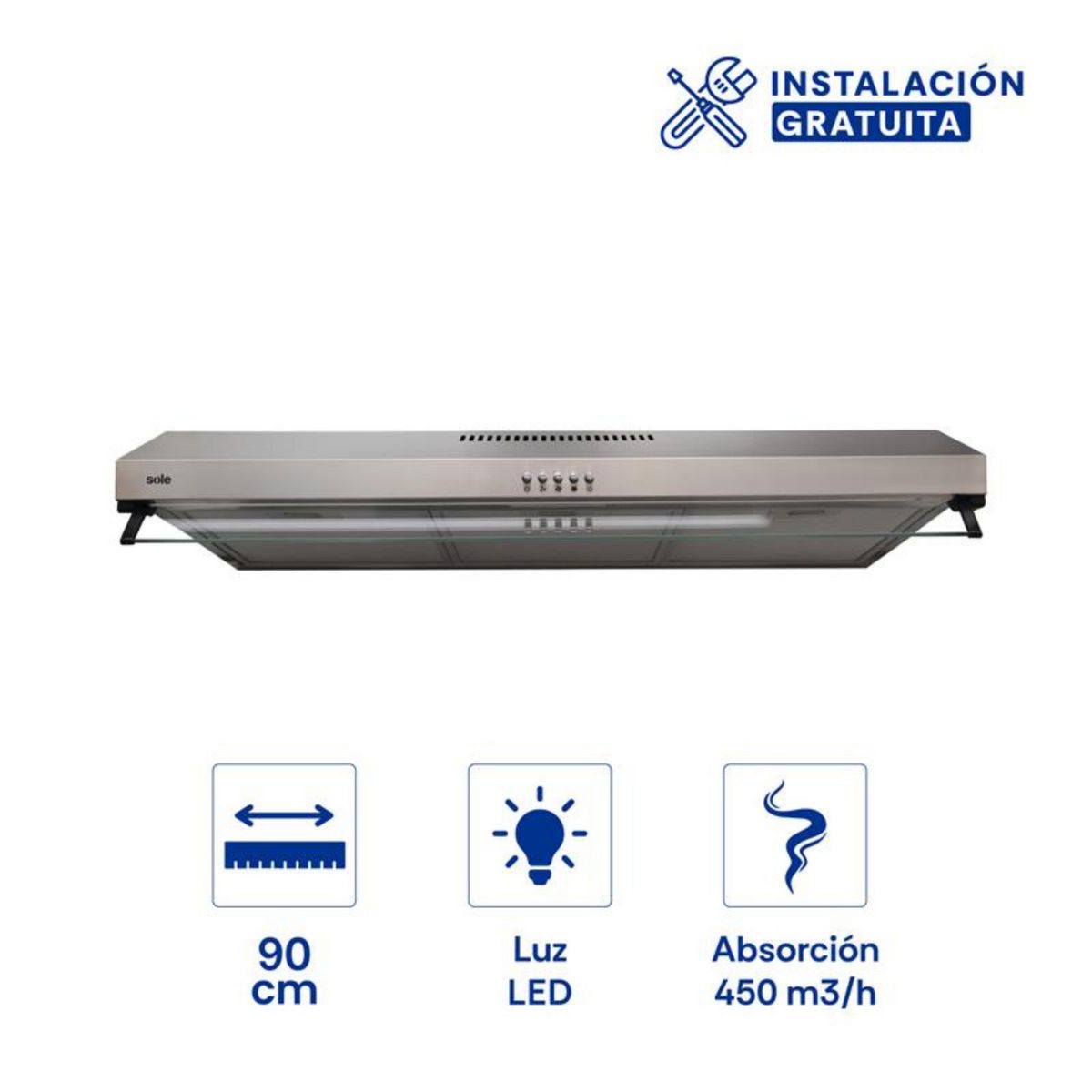 Sole - Campana Convencional 89.5cm TURE17COV3
