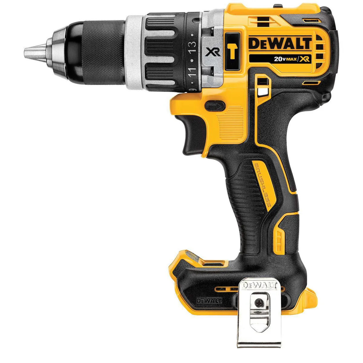 DEWALT - Taladro Percutor 1/2" 20V XR 70Nm + Batería 20V Max 2AH+ Cargador 12V / 20V Dewalt