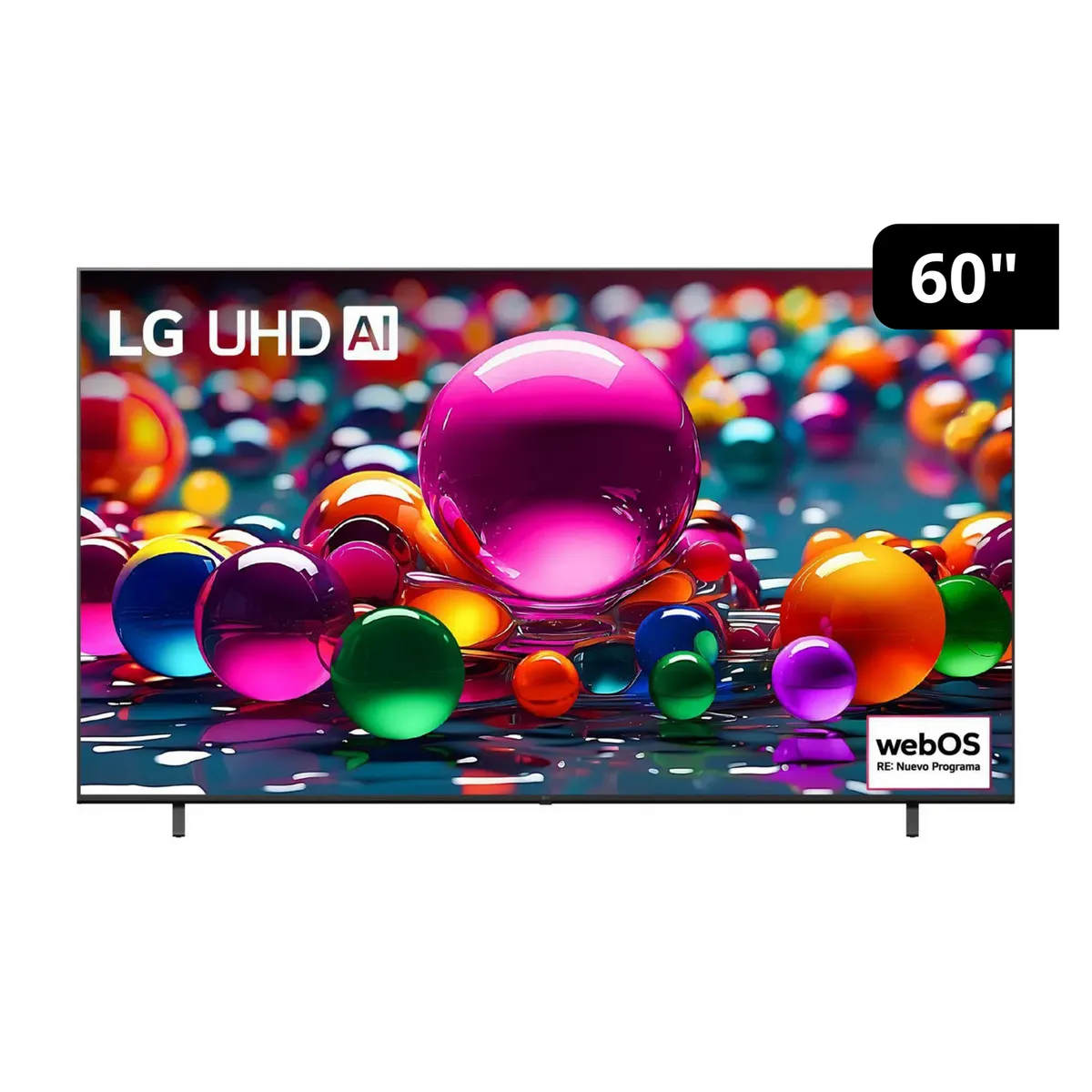LG - Televisor LED 60" Ultra HD UA8050 AI SMART TV 4K