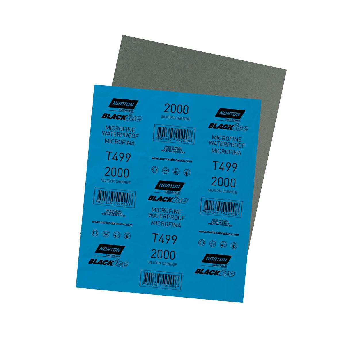 NORTON - Lija al Agua T499 Grano 2000