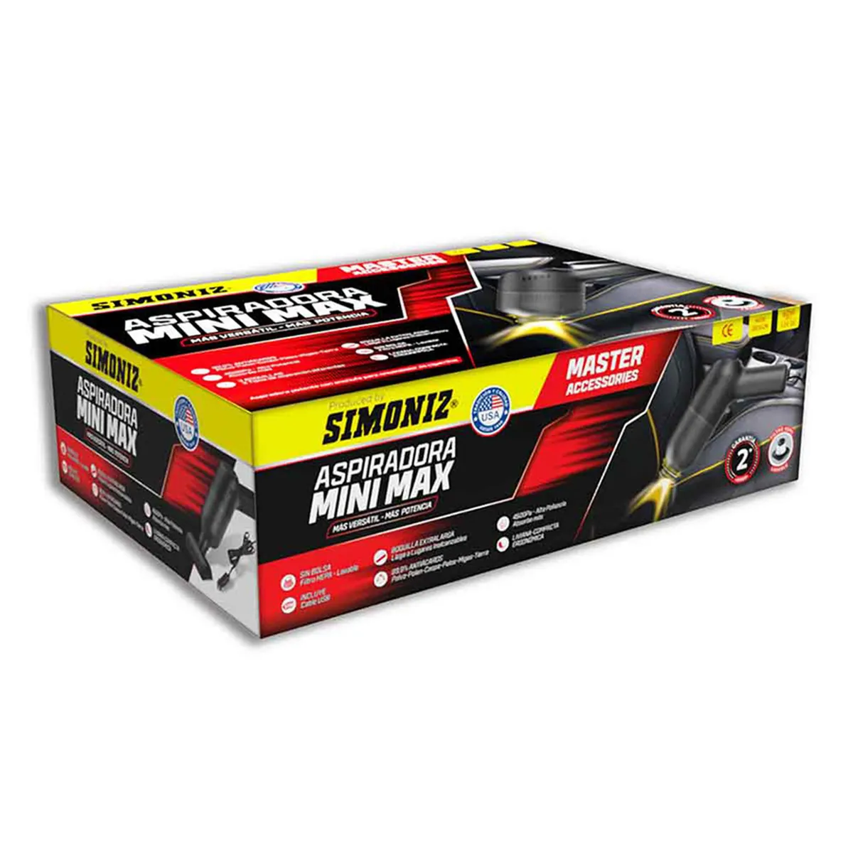 SIMONIZ - Aspiradora Mini Max