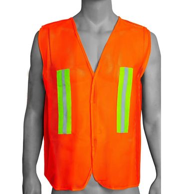 Chaleco Reflectivo Malla Naranja Talla nica