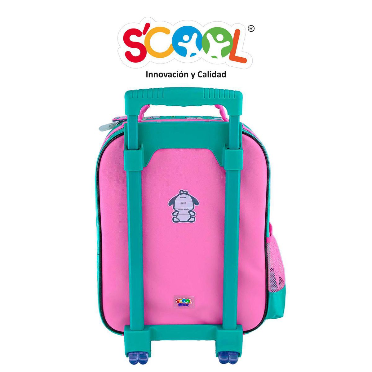 SCOOL - Maleta Set 3 Piezas My Pochacco Rosado