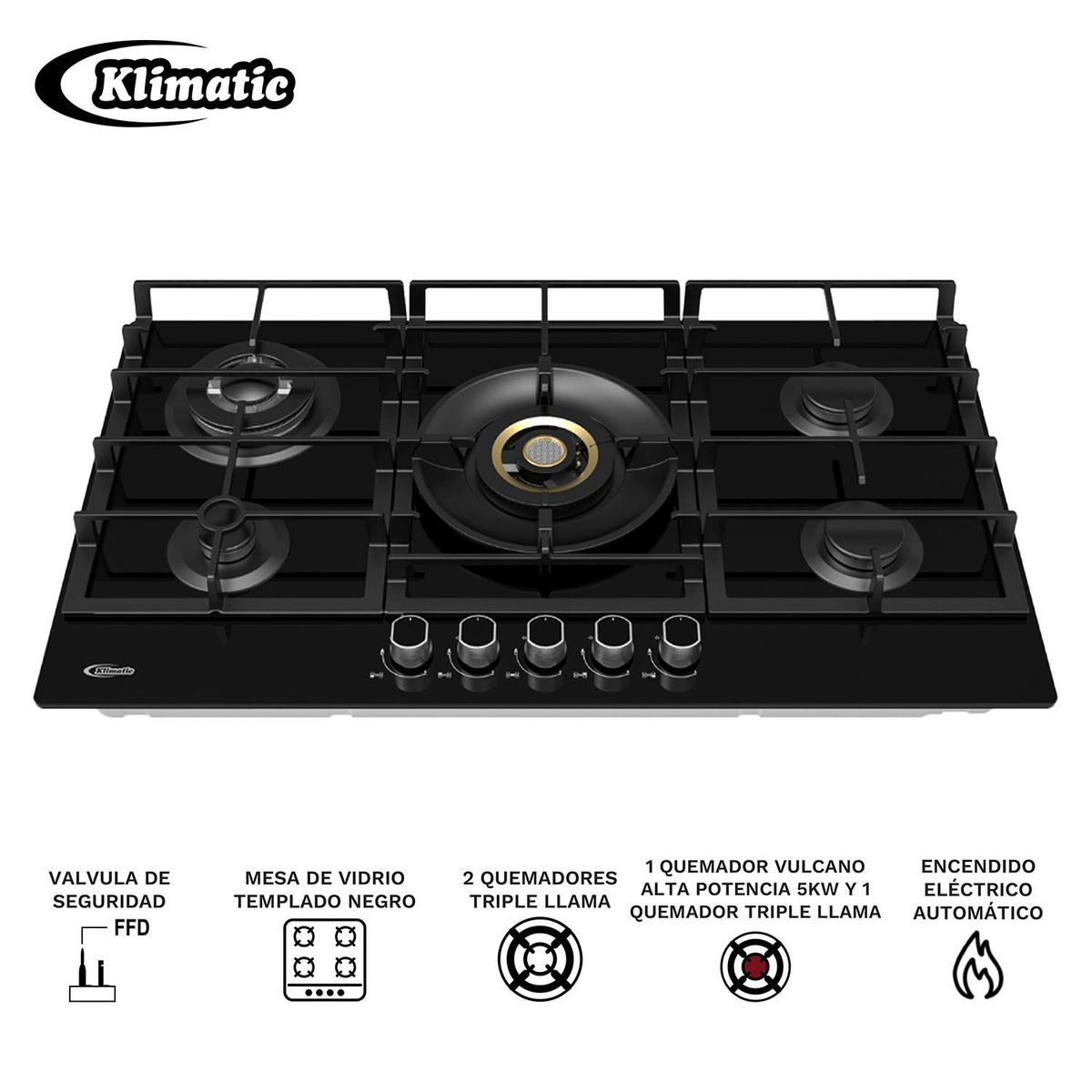 KLIMATIC - Combo de 3 Productos Vulcano 5 Haarlem y Essen