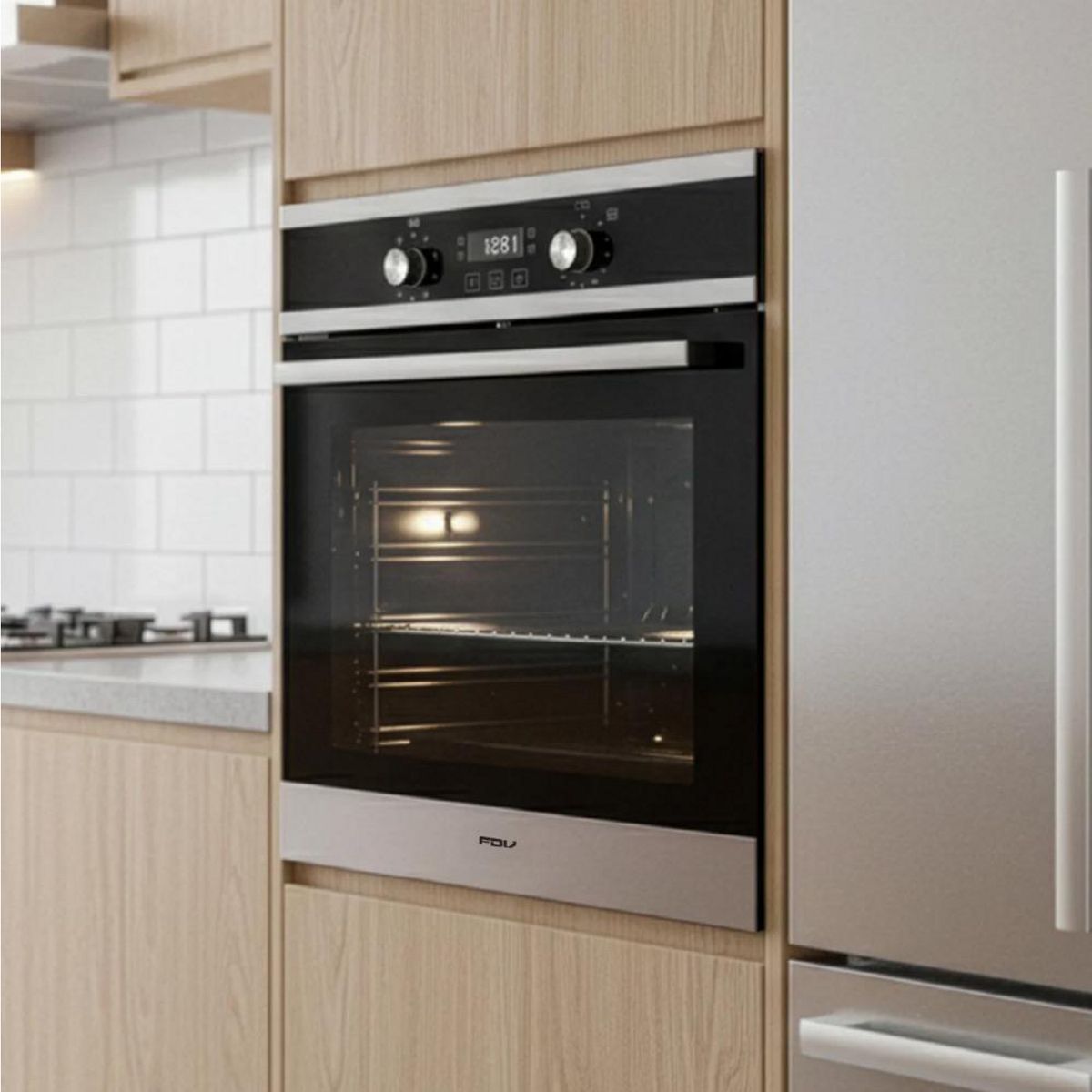 FDV - Horno FDV Twin Black de 70 Litros