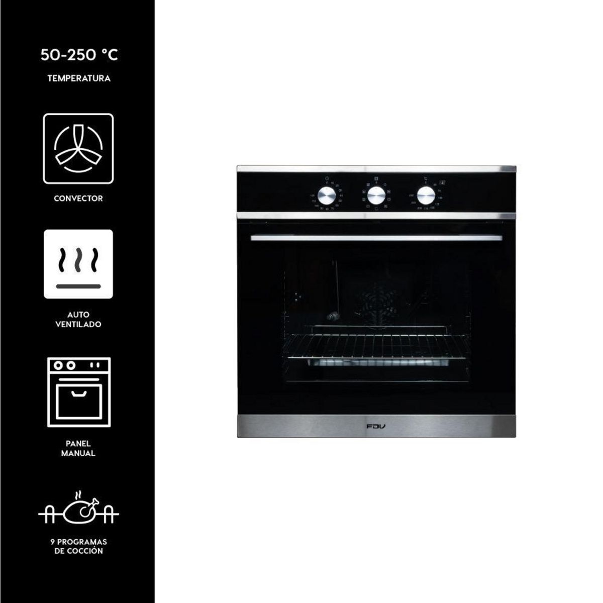 FDV - Horno FDV Elite de 70 Litros
