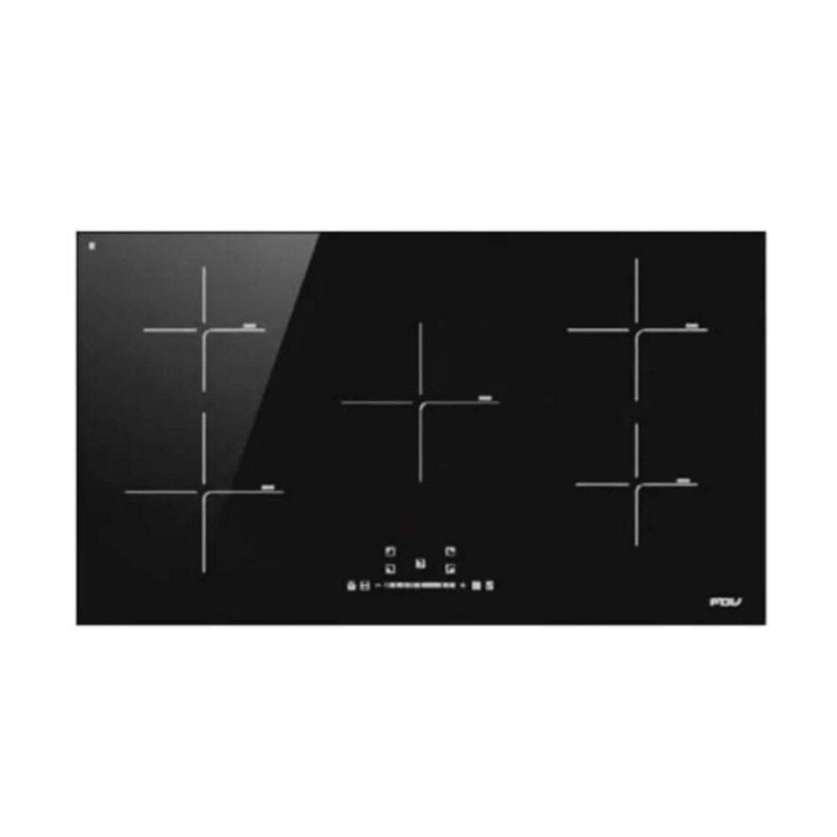 FDV - Encimera de Inducción New Black de 90 Centímetros