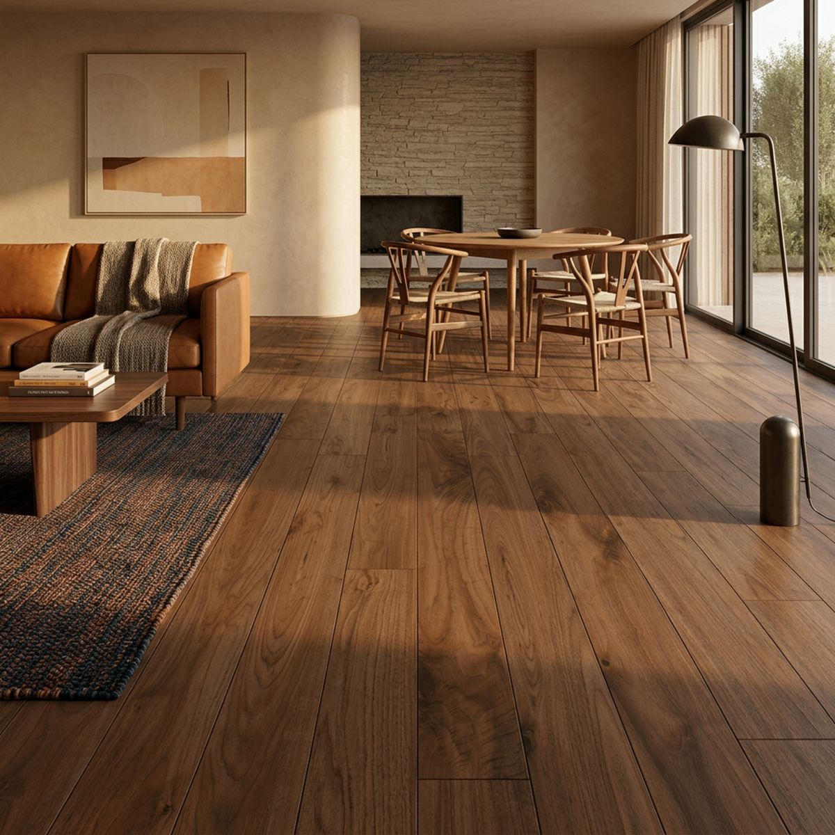 Gres Porcelánico Maderado Cafe 20x120 cm 1.44 m2, marca PORCELATINO - Foto Principal