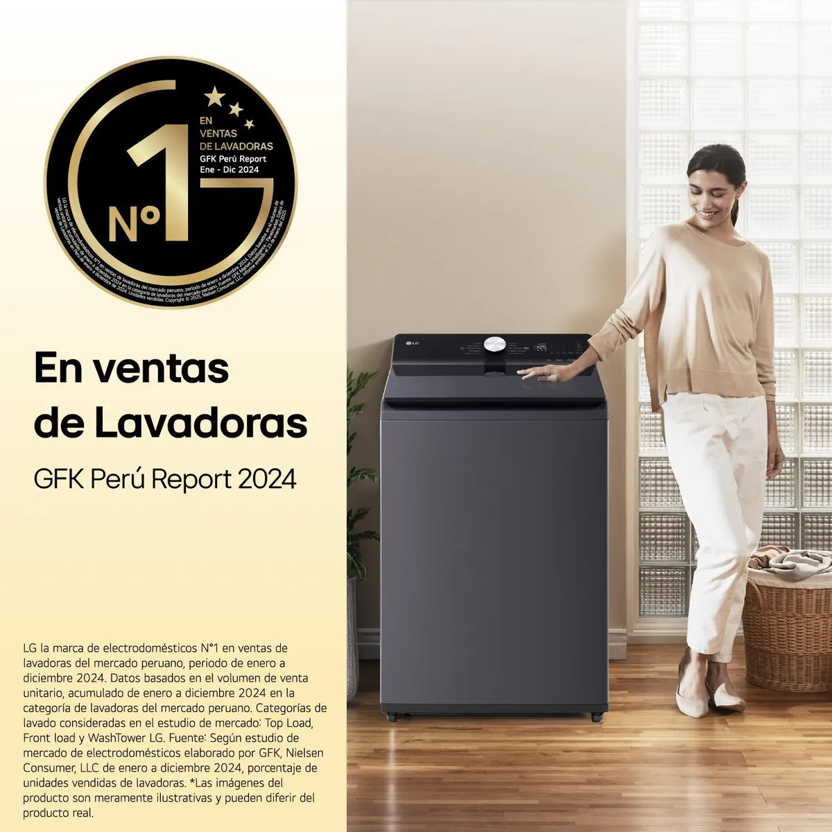 LG - Lavadora Carga Superior 17 kg WT17BVTB