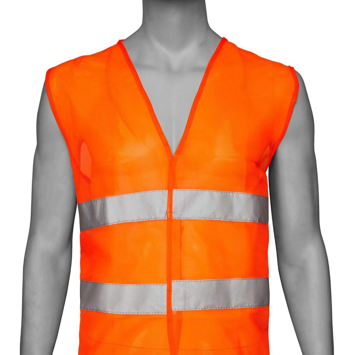 REDLINE - Chaleco Reflectivo Estándar Naranja Talla única