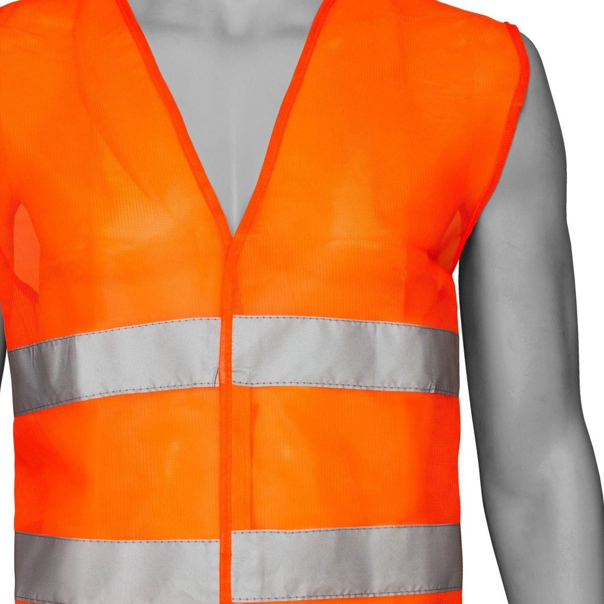 REDLINE - Chaleco Reflectivo Estándar Naranja Talla única