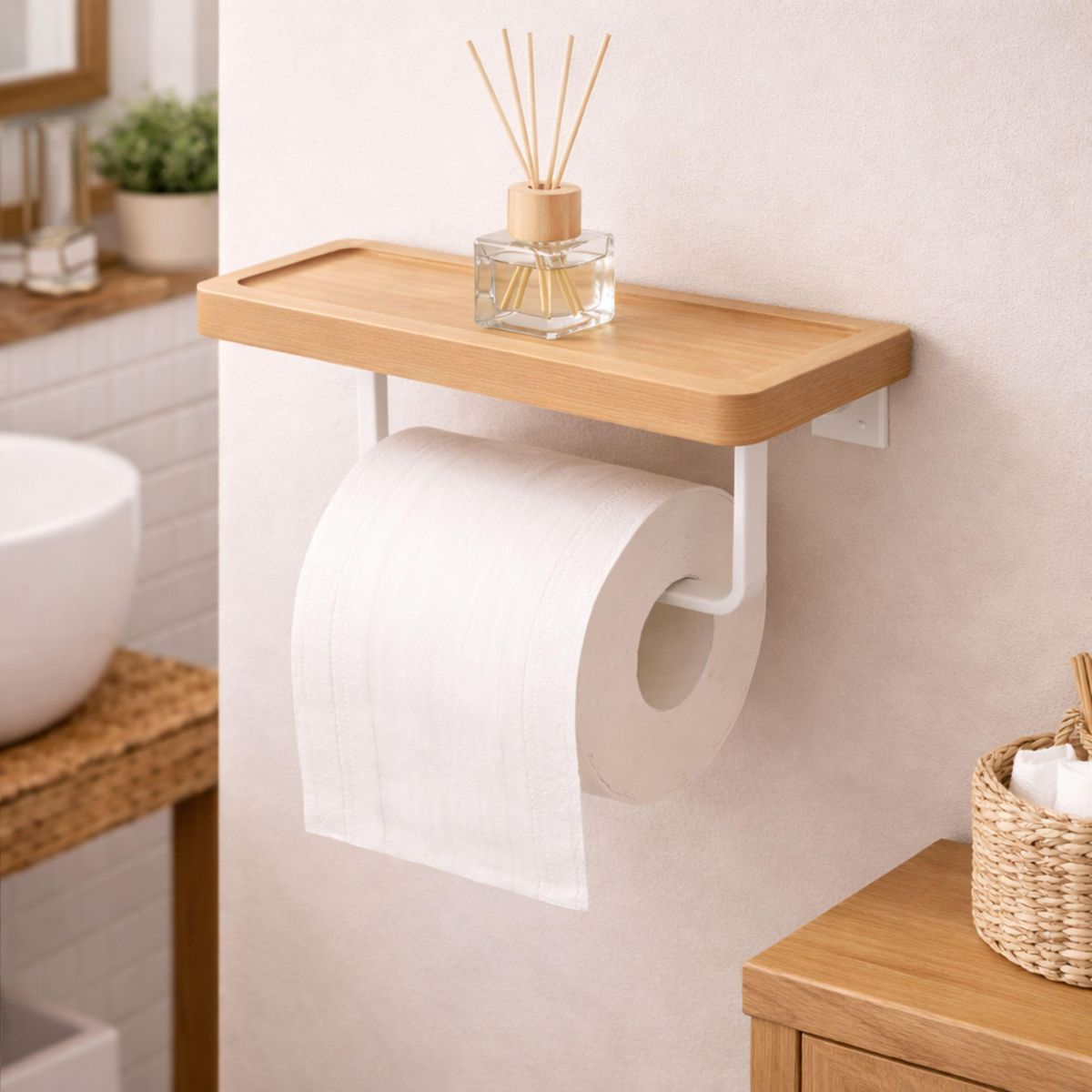  - Porta Papel con Soporte