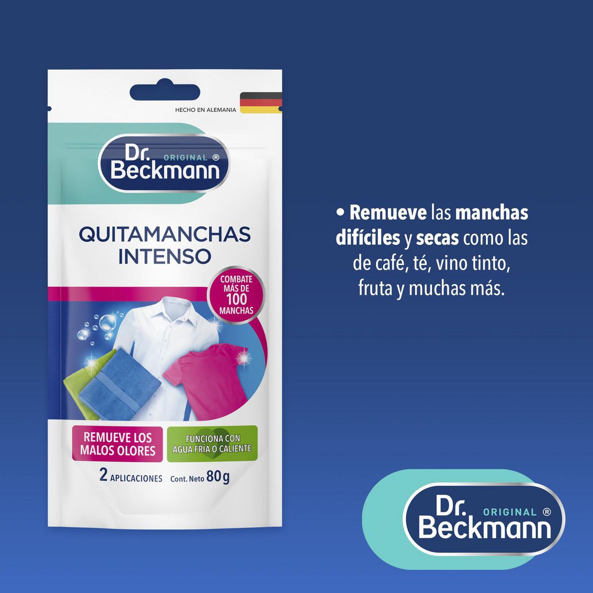 DR BECKMANN - Quitamanchas Intenso 80g Dr Beckmann