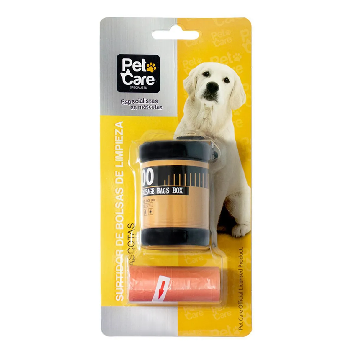 PET CARE - Surtidor con bolsas de limpieza para mascotas