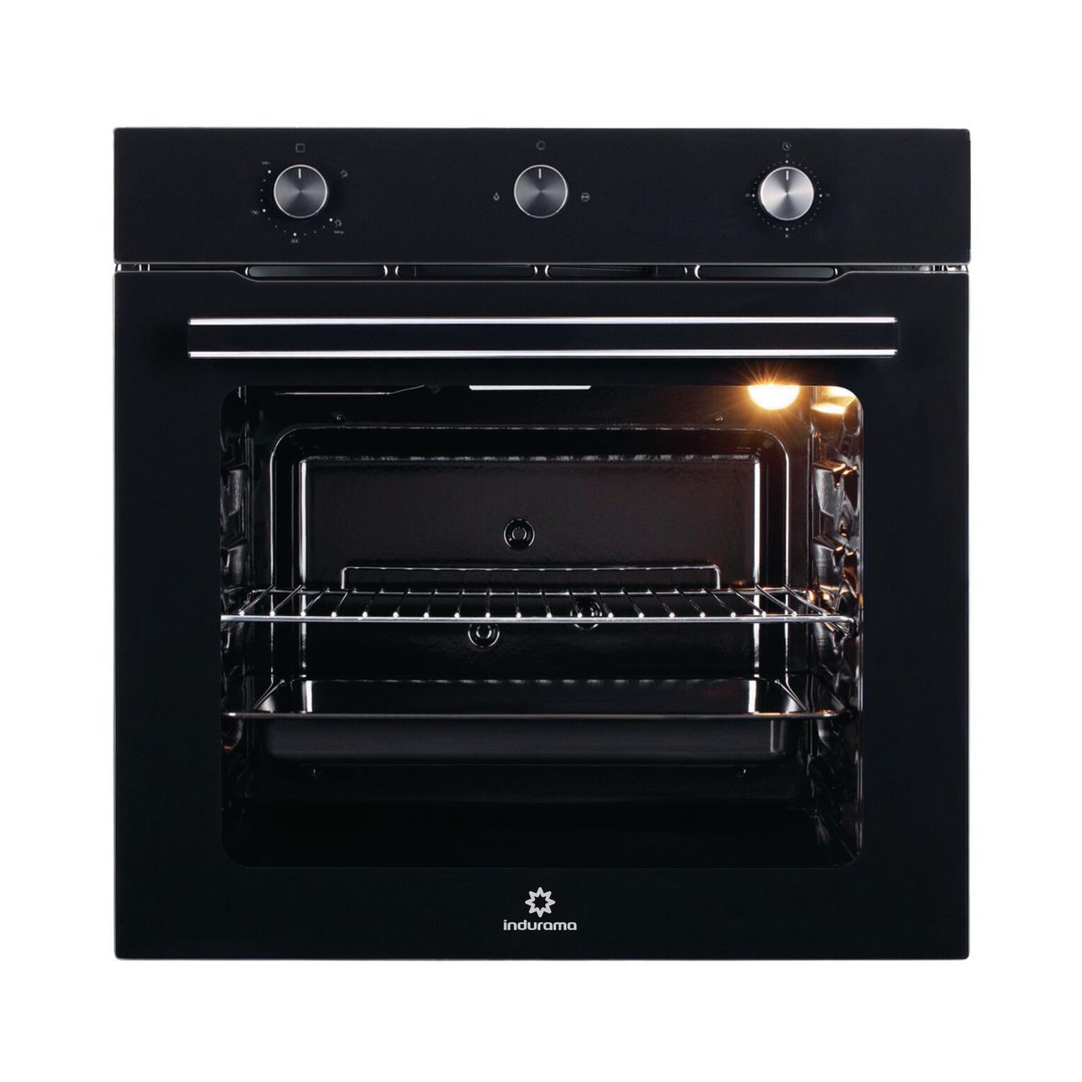 INDURAMA - Horno Empotrable a Gas 75 L HEI-75NGP Indurama